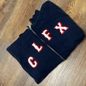 Denver Colfax 303 Board Vintage Skateshop Hoodie XL Navy Blue